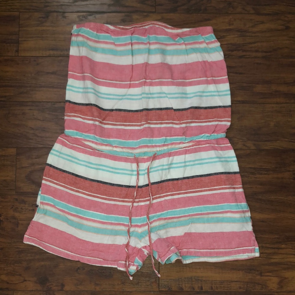 Old Navy Linen Beach Romper